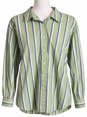 green button down